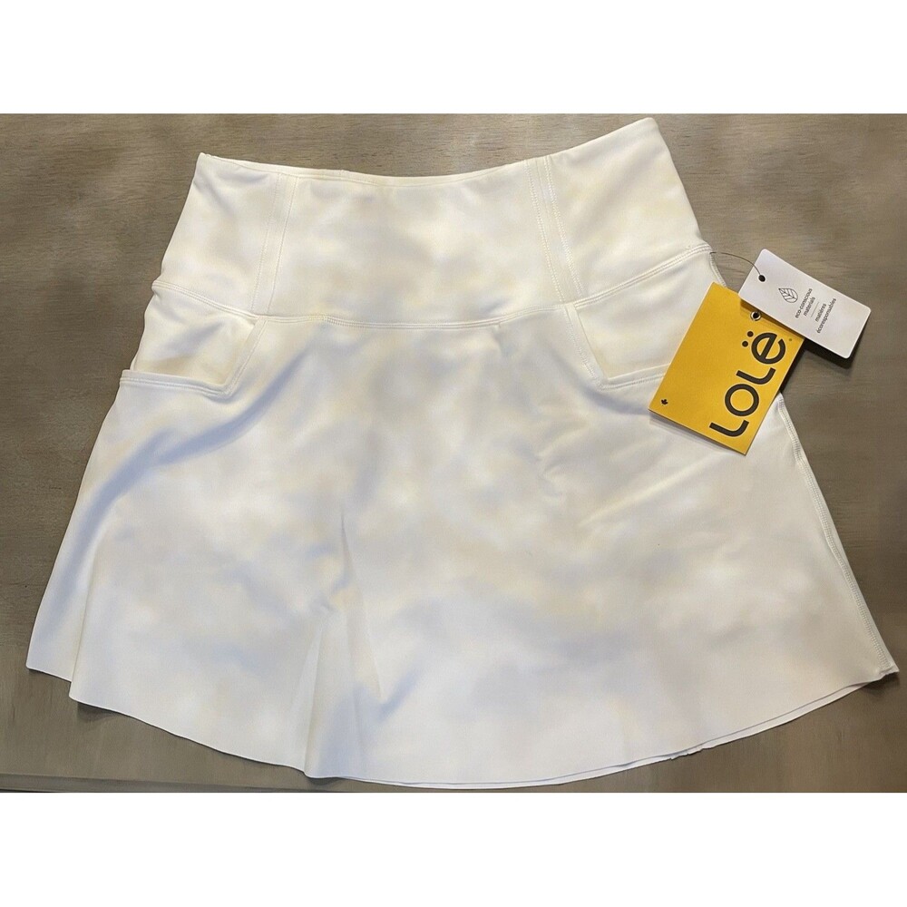 Lole Women's Brooke 3" Skort, White, Medium,‎ Canadian Brand ￼